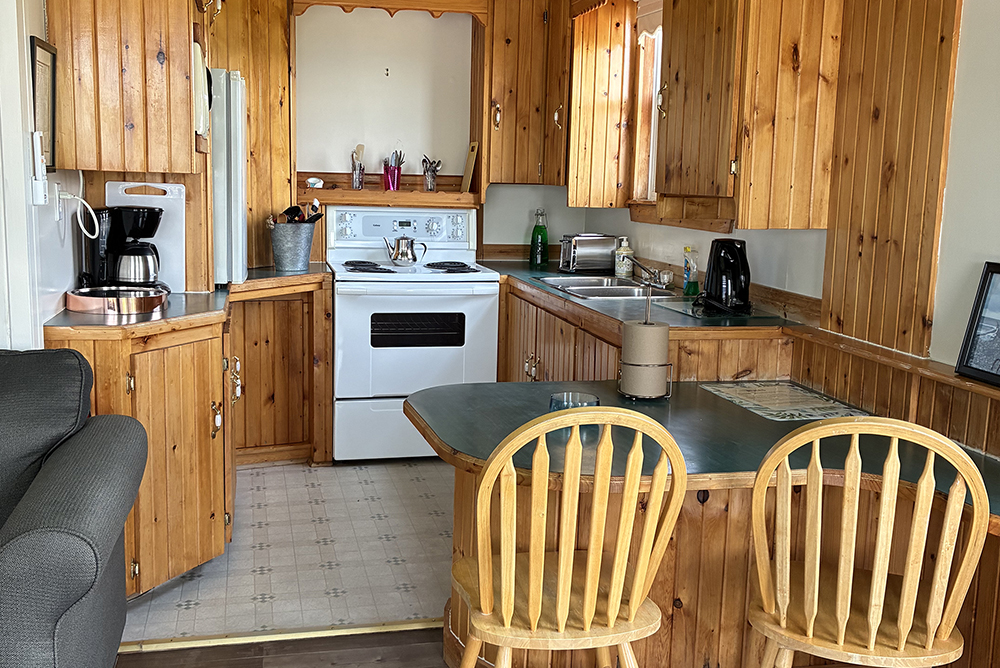2 Bed Chalet kitchen